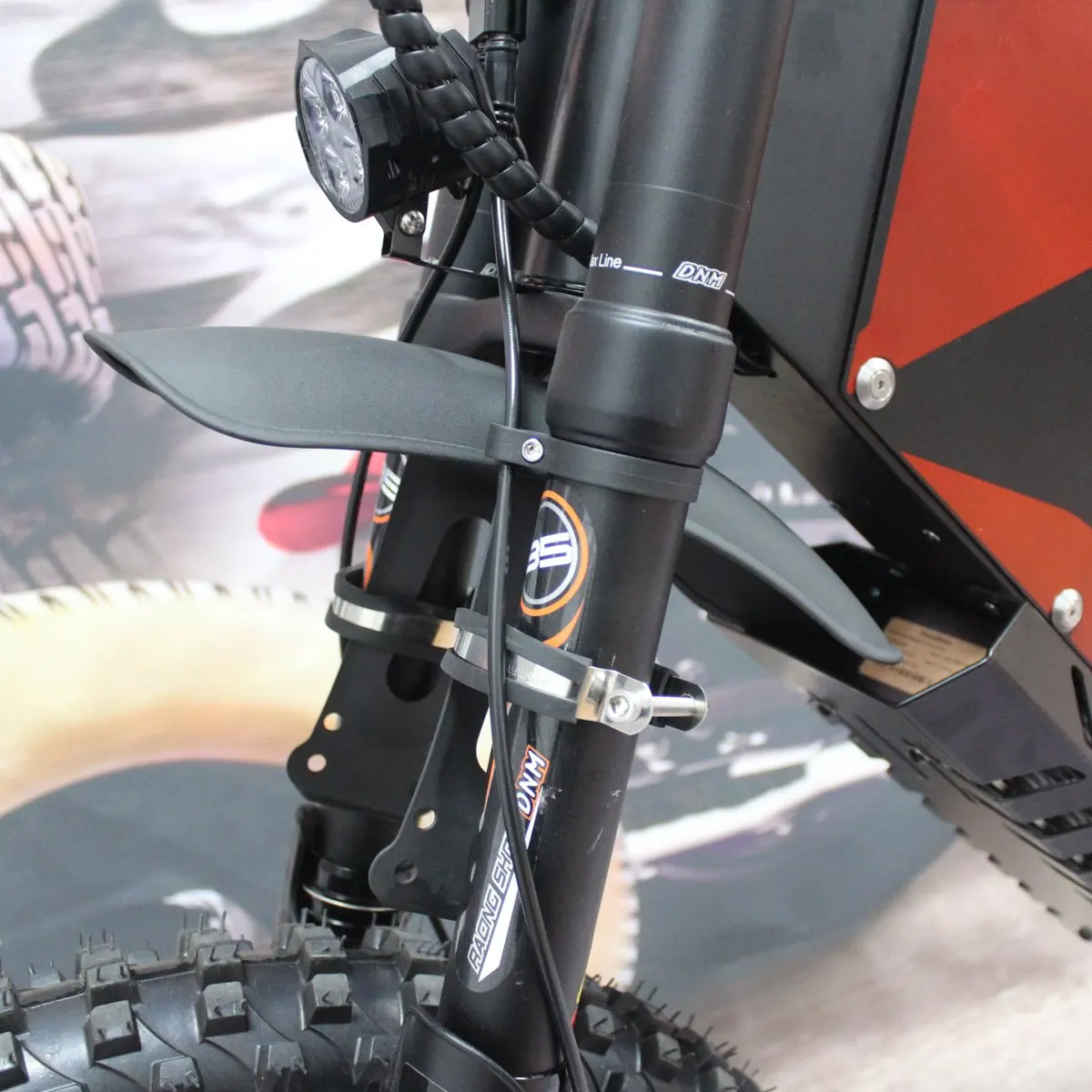 Mudguard Fender for Our Powerful FC-1 Stealth Bomber Ebike