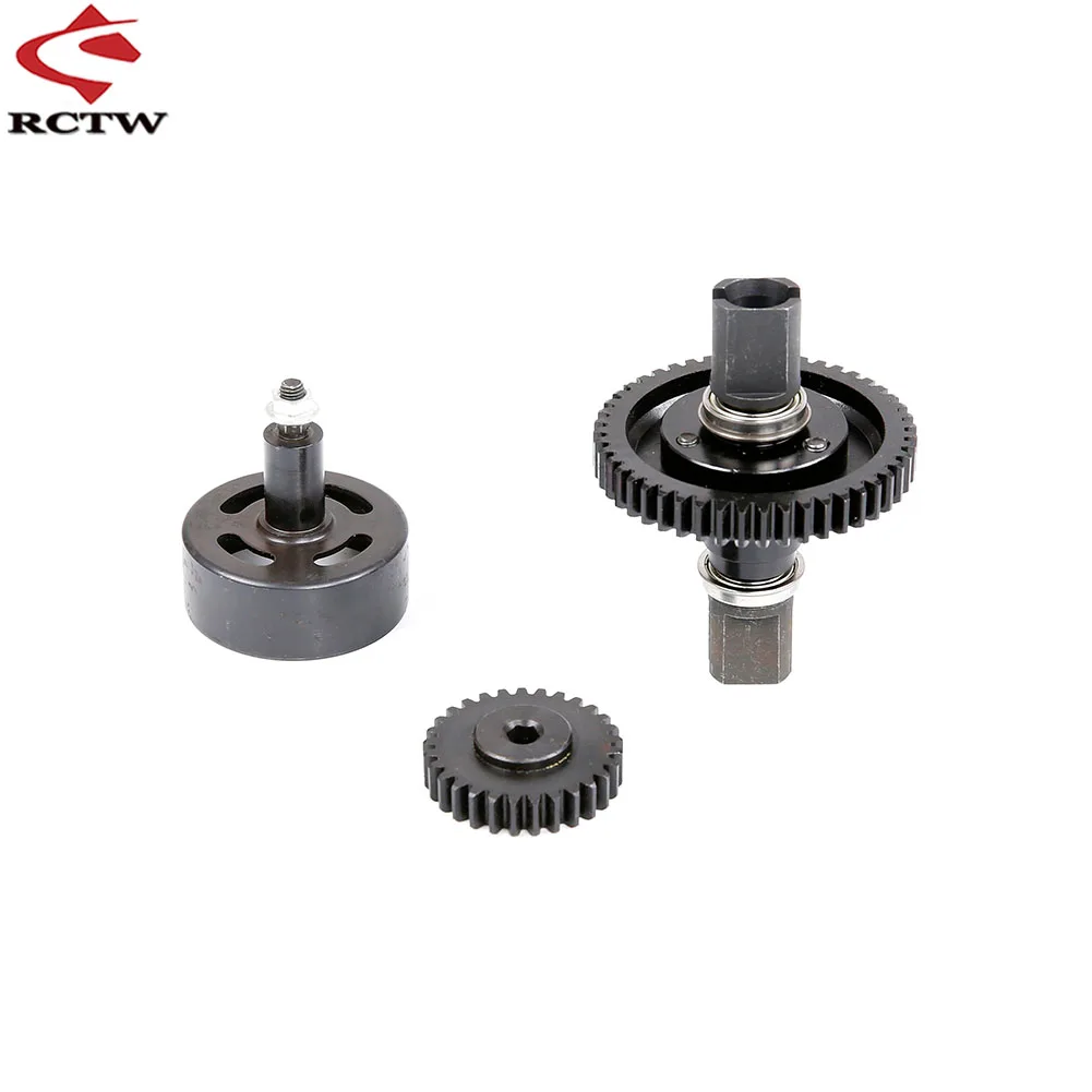 

Metal Super High 2 Speed 29T 48T Gear Kit with One-piece Clutch Bell for 1/5 Losi 5ive-t Rofun Rovan LT KM X2 Rc Car Toys Parts