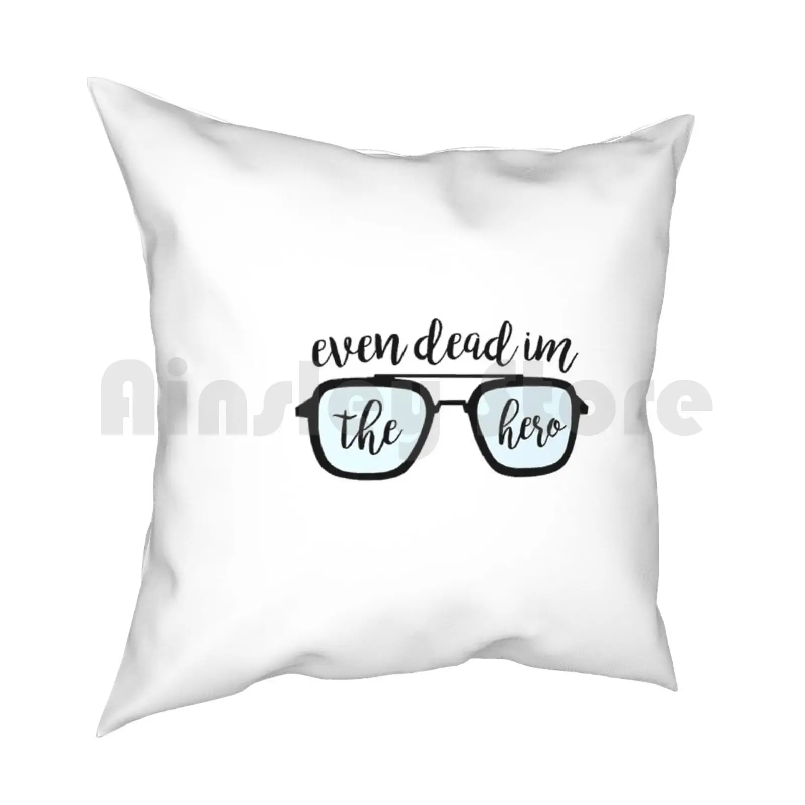 Edith Glasses | Tony Stark Pillow Case Printed Home Soft DIY Pillow cover Far From Home Tony Stark Peter Parker Mcu Comics