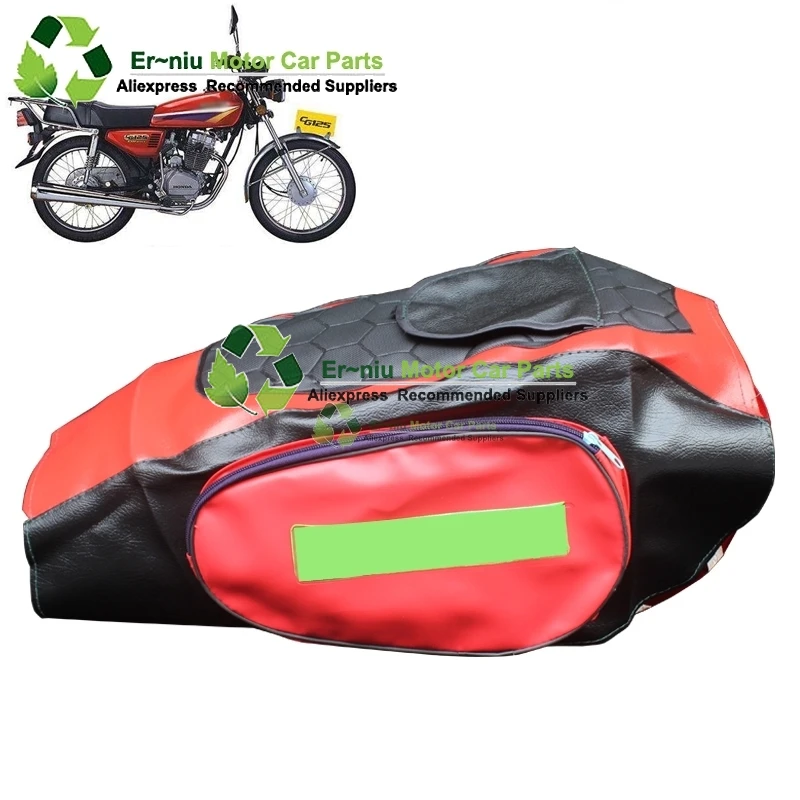 Motorcycle CG125 CG150  Fuel Tank Cover Thickened Pearl River 150 Straddle Fuel Tank Bag Reflective Sunscreen Waterproof Bag