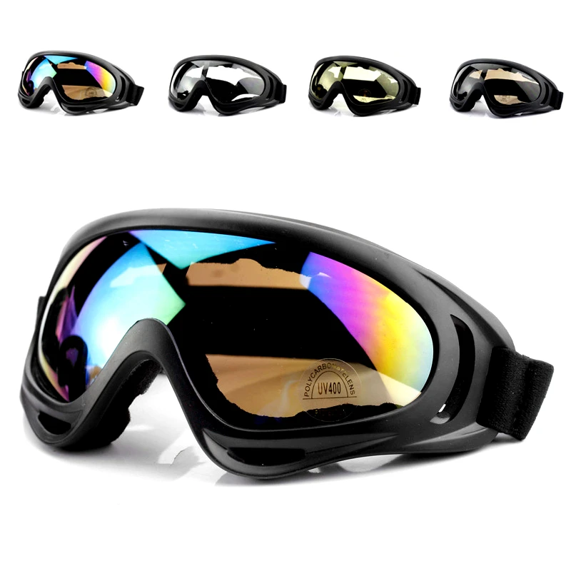 

Winter Snow Sports Skiing Snowboard Snowmobile Anti-fog Goggles Windproof Dustproof Glasses UV400 Skate Ski Sunglasses Eyewear