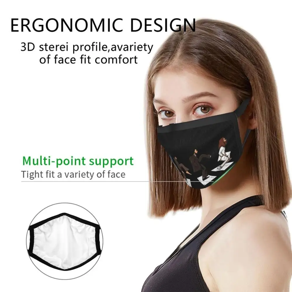 The Cross Adult Kids Anti Dust DIY Scarf Mask Road Album Abbey Beatle Music