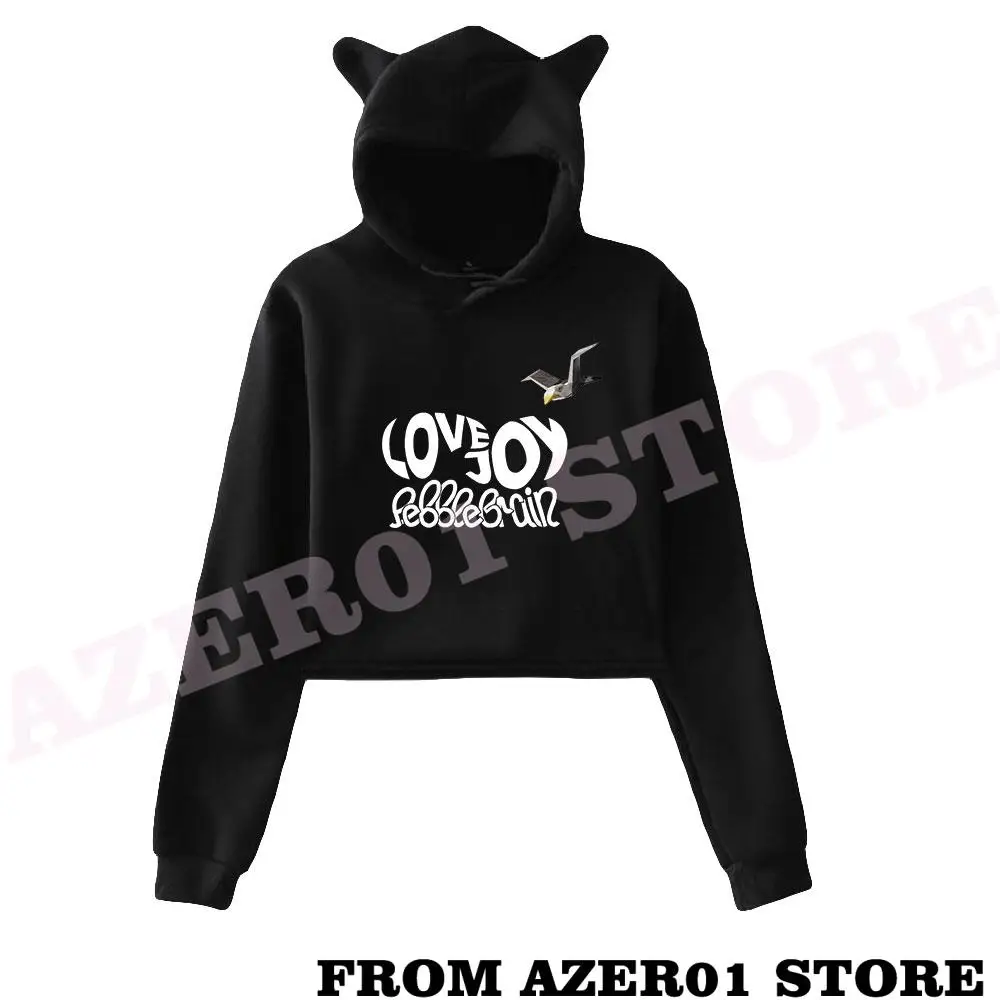 Are You Alright Lovejoy Pebble Brain Wilbur Soot Dream Team SMP Merch Cat Cropped Hoodies Women/Girl Hooded Crop Tops Loose