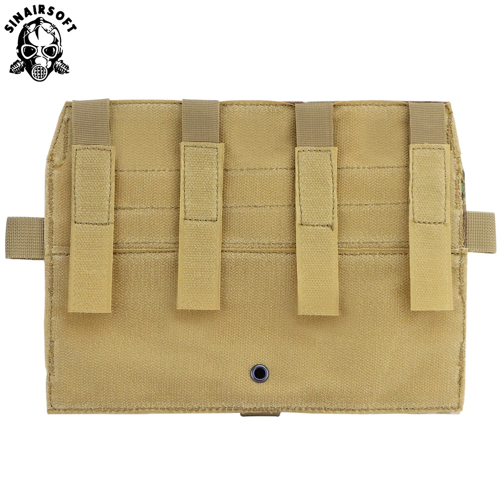 1000D Naylon Taktik QD Ön Molle Kılıfı Paneli Ayrılabilir Flap JPC AVS Yelek Sistemi Bileşeni Airsoft Paintball Aksesuarları