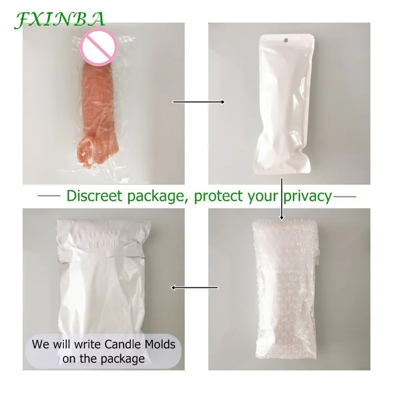 FXINBA 14/16/18/20cm Realistic Penis Sleeve Extender Cock Sleeve Dick Enlargement Delay Ejaculation Reusable Condom Men Sex Toys