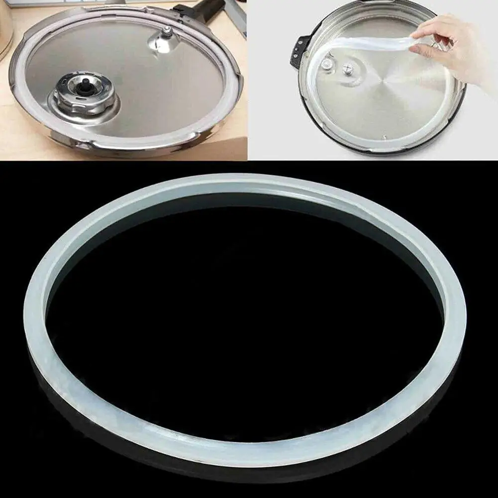 22/24/26/32cm Replacement Silicone Pressure Cooker Gaskets Rubber Clear Electric Pressure Cooker Gasket For Kitchen Tools