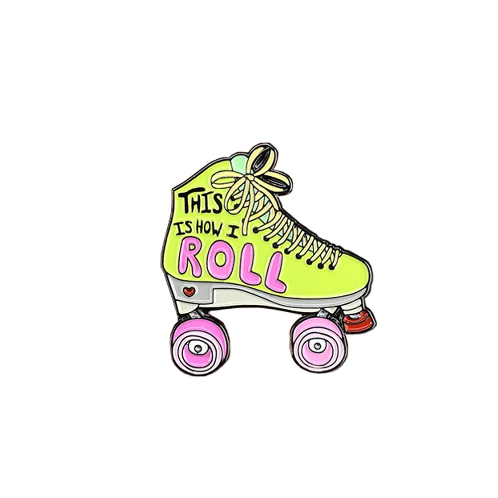 Pin Roll: Retro-Design, Einzigartige Broschen und Geschenkidee für Kinder