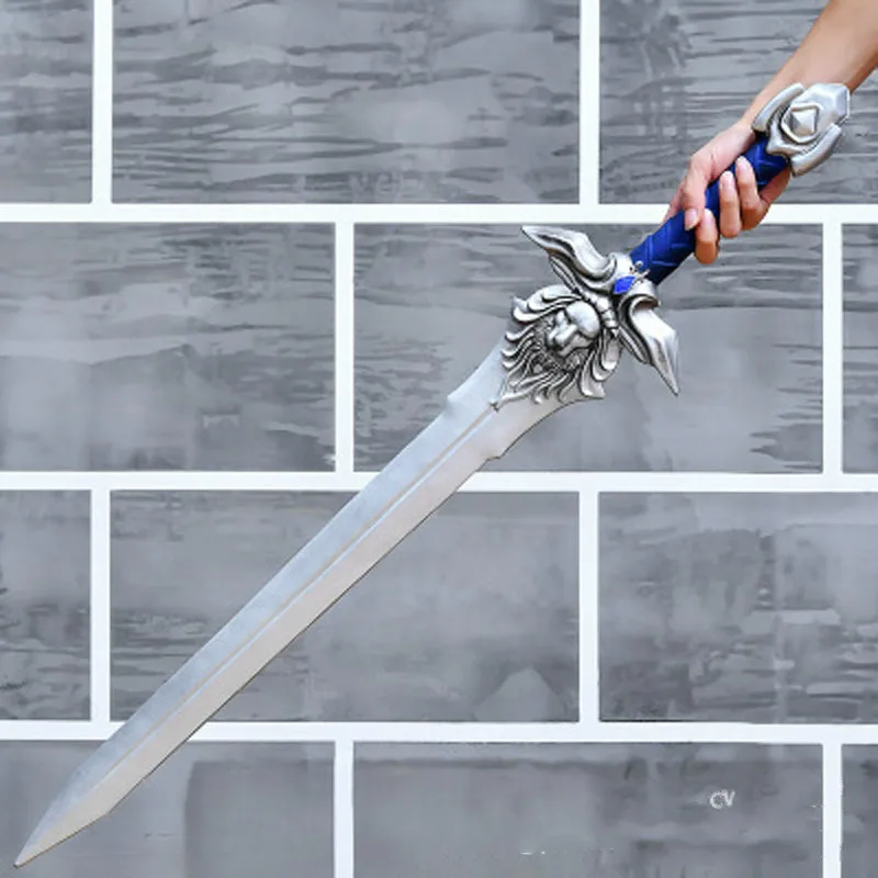 [PU Made] Craft 1: 1 103cm  The Stormwind King Llane Wrynn US Lion sword model home decoration Costume adult party