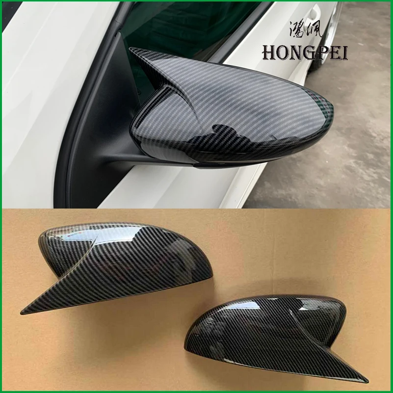 For Volkswagen VW Scirocco 2009-2018 Door Side Wing Rearview mirror Cover Sticker Trim Car Styling Accessories