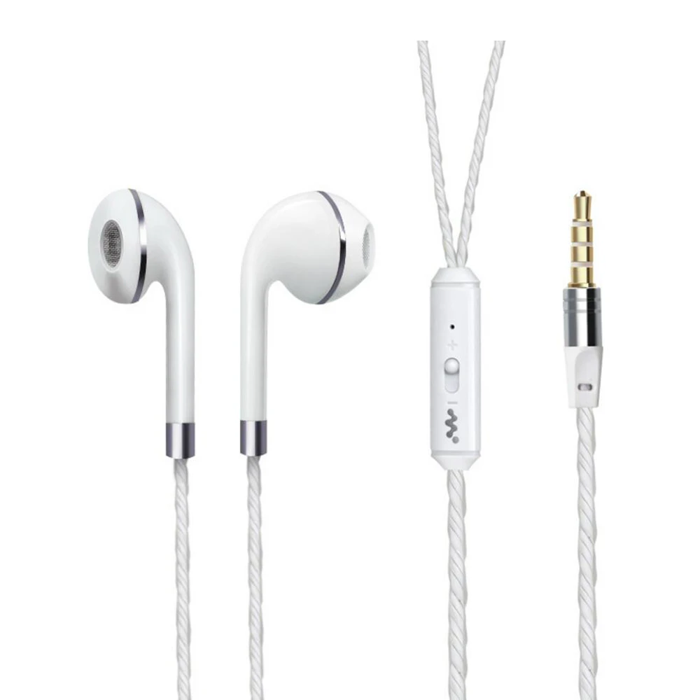 New earphones For apple Xiaomi Earpod with mic earphone earbuds For iphone 6 4 5s Samsung fone de ouvido auriculares headset