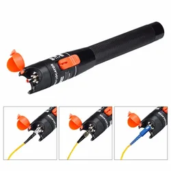 30MW FTTH Fiber Optic Tester Pen Type Red Laser optical fiberLight 10KM Visual Fault Locator Optical Cable Tester 5-30MW Range