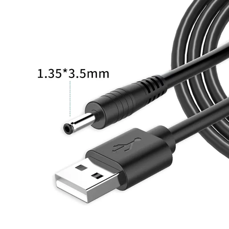 Wymiana kabla USB do 3.5V do ładowania Luna/Luna 2/Mini/Mini 2 Go płyn do demakijażu przewód ładowarki USB 100CM