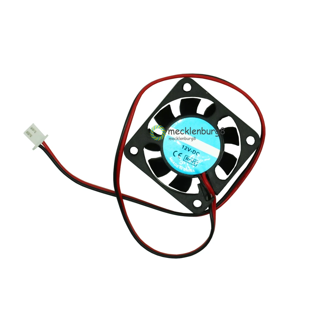 Ventilador Axial de refrigeración, 12V, 40x40x10mm, para Arduino, Raspberry Pi, ordenador, impresora 3D CF
