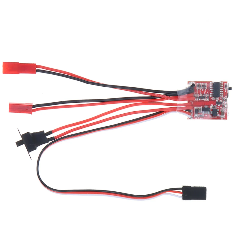 1PC wysokiej jakości RC ESC 20A/30A regulator prędkości silnika szczotki w/hamulec do zbiornika łodzi RC samochodu
