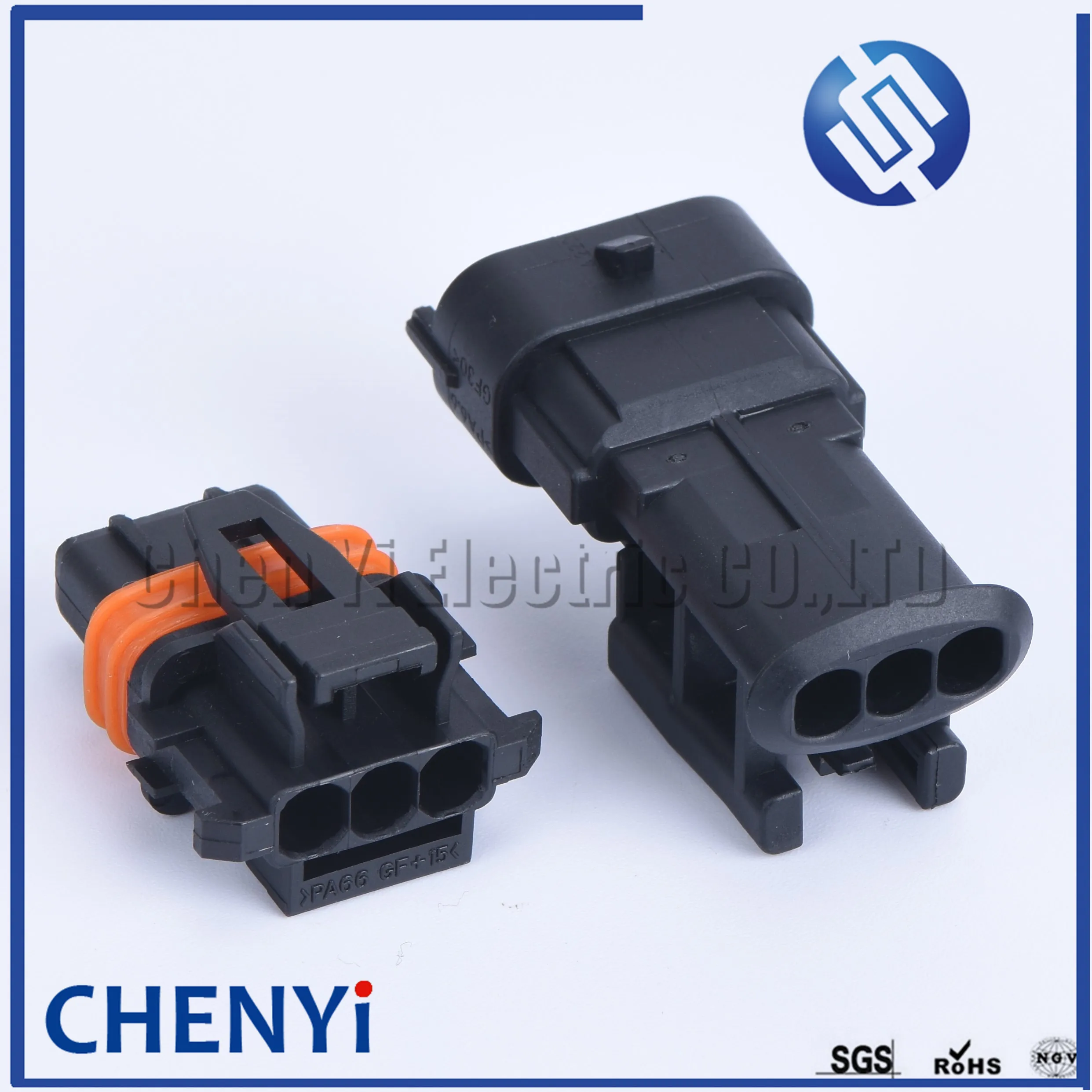 1 set 3 Pin 368161-1 Automotive Diesel Fuel Common Rail Injector Plug Throttle Position Sensor TPS Connector 1928404074