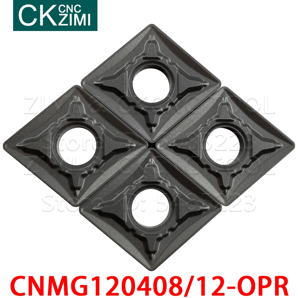 CNMG120408-OPR CNMG120412-OPR ZM6030 Carbide Inserts External Turning Inserts Tools CNC Metal Lathe Tool CNMG 1204 OPR for steel