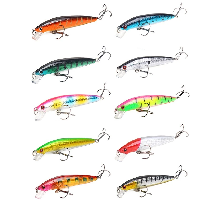 Fishing Lure Set Fishing Hard Bait Mini Minnow Floating Swing Crankbait Crazy Wobblers Artificial Bionic Crank Lures