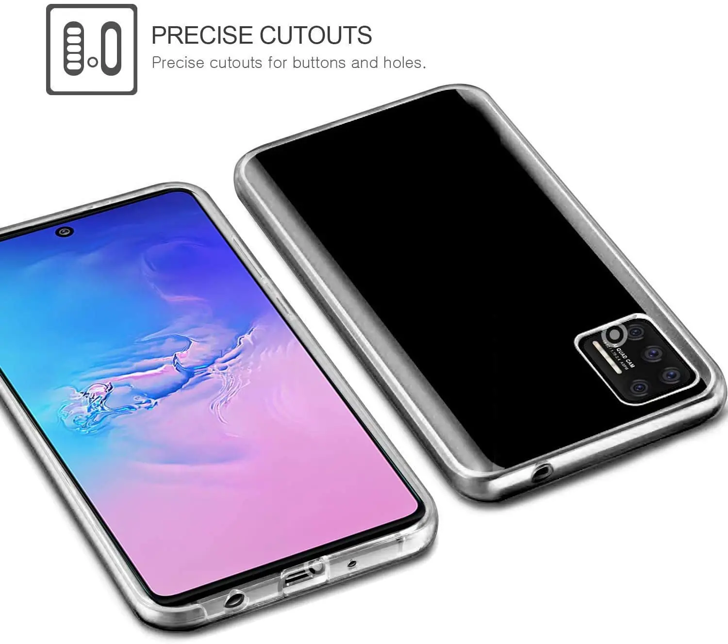 360 Full Body Case for Huawei P40 Lite E P30 Pro P20 Honor 20 Lite 20S 10 Lite Honor 9C 9S Silicone TPU Double Clear