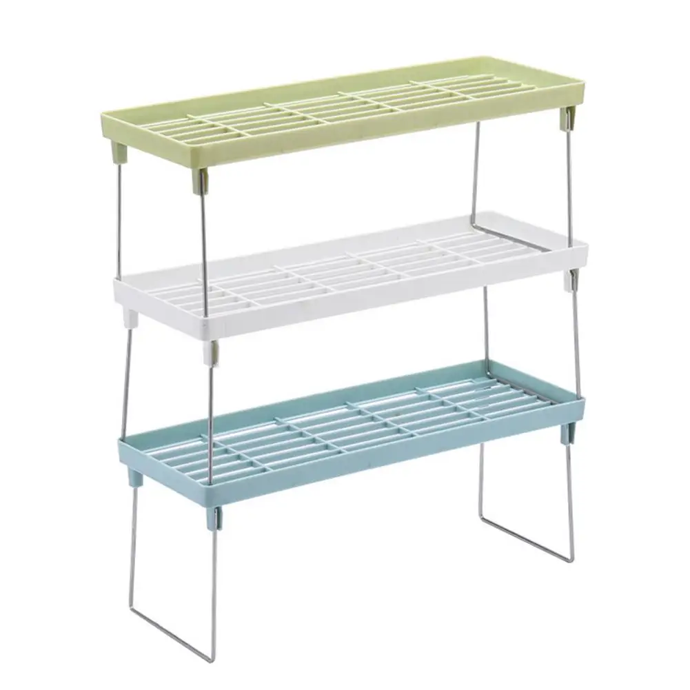 3 Tier Floor Organizer Shelves Bamboo Microwave Shelf Height Adjustable Rack Kitchen Shelf Spice Organizer Kitchen Storage Rack