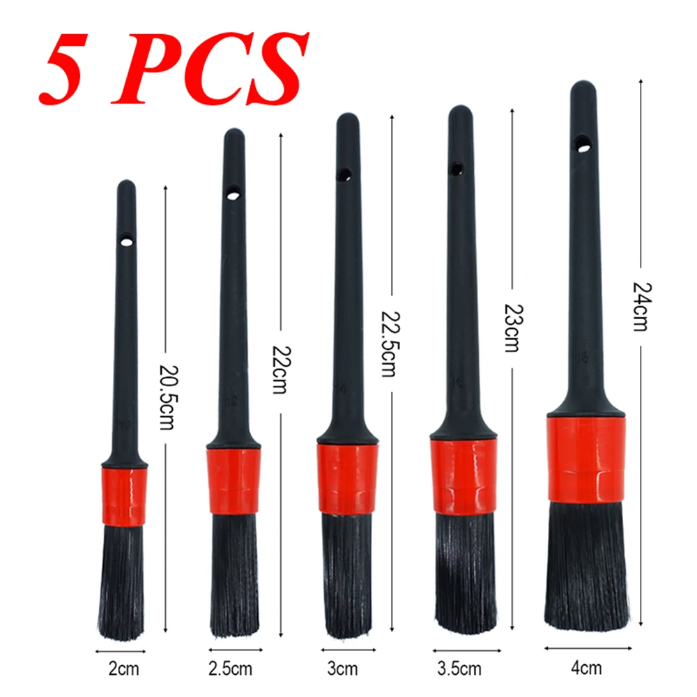 

5 PCs Car Wash brushes, car cleaning brushes, car cleaning kit, dashboard cleaning brush