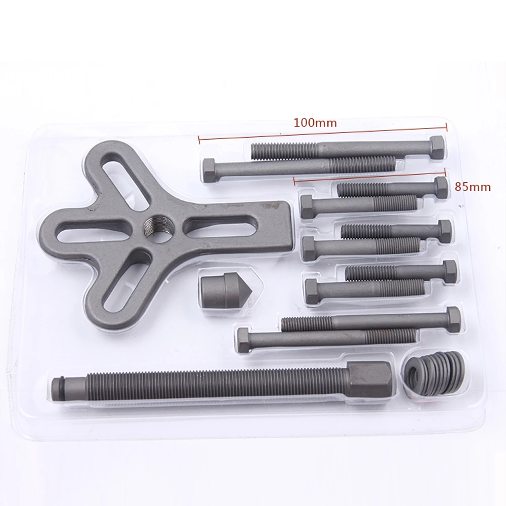 13pc Harmonic Balance Steering Wheel Puller Kit Puleggia di Rimozione Set di Utensili A Mano