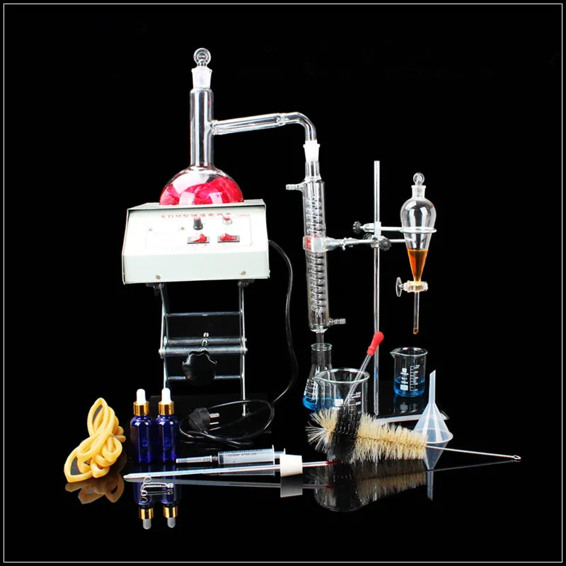 

Home & Experiment Apparatus Electric Heating Set Distillation Purified Essential Oil Extracter Lab Distillation Equipment