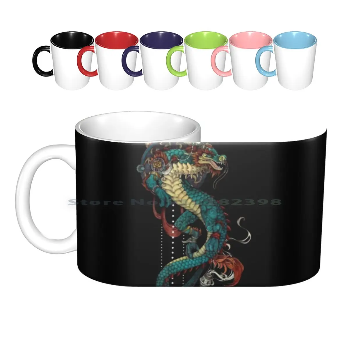 Fire Serpent Ceramic Mugs Coffee Cups Milk Tea Mug Csgo Counter Strike Global Offensive Counter Strike Cs Skins Golang Cool