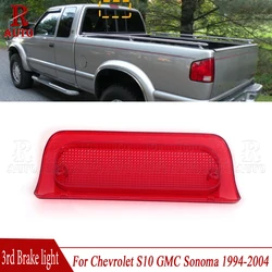 R-AUTO 1Pcs Car Raer 3rd Brake Light High Mounted Third Srop Brake Warning Lamp For Chevrolet S10 GMC Sonoma 1994 1995 1996-2004