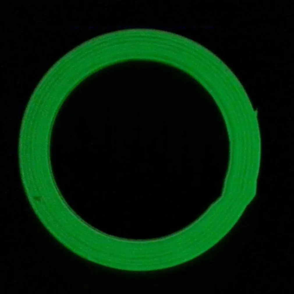 Luminous Tape 1.5cm*1m 12MM 3M Self-adhesive Tape Night Vision Glow In Dark Safety Warning Security Stage Home Decoration Tapes