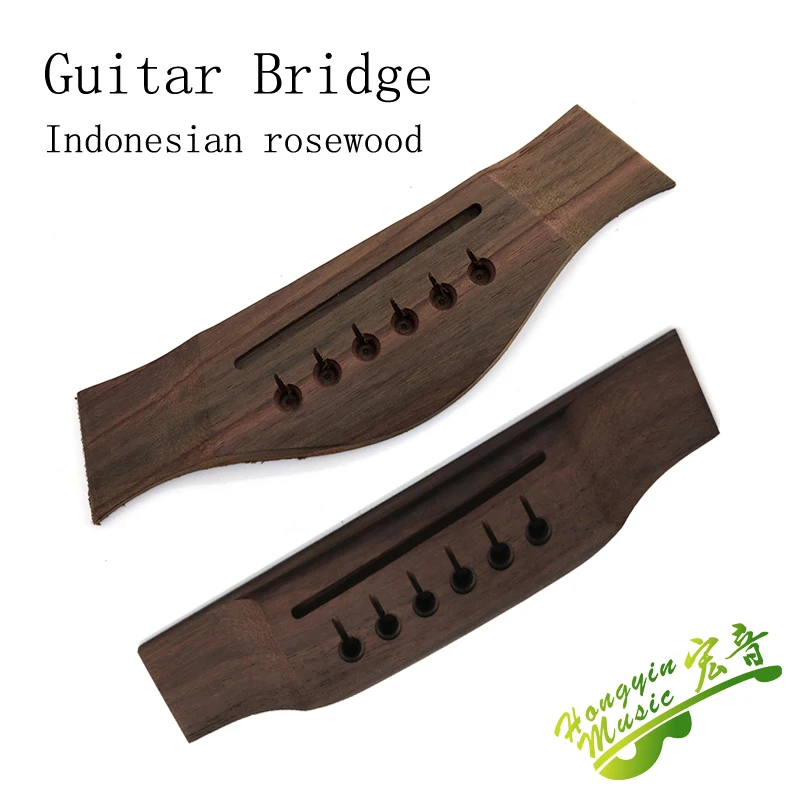 

Acoustic Guitar Bridge High Quality Replacement Parts Wood Guitar Accessories 153*36*9mmIndonesian Rosewood