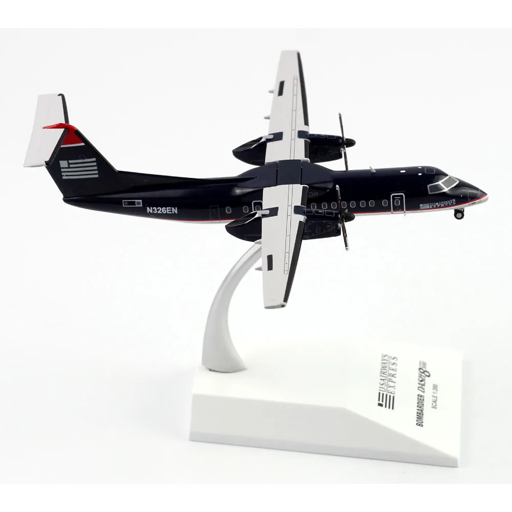 1:200 Alloy Collectible Plane JC Wings XX2274 US Airways Express Bombardier Dash8-Q300 Diecast Aircraft JET Model Reg#N326EN