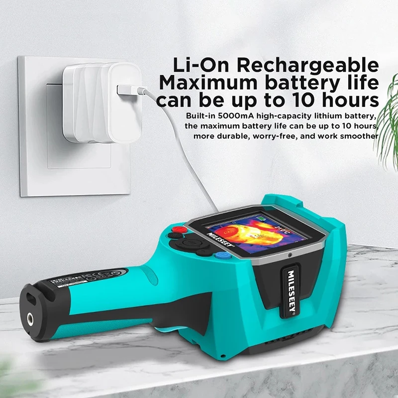 Handheld Infrared Thermal Imager Dual-Camera Infrared Temperature Thermal Imaging With Rechargeable Li-On Battery thermal camera