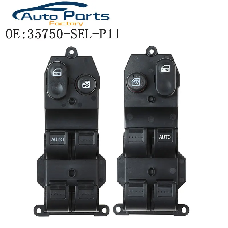 New Power Window Lifter Switch For Honda Jazz Fit 2003-2008 35750-SEL-P11 35750SELP11