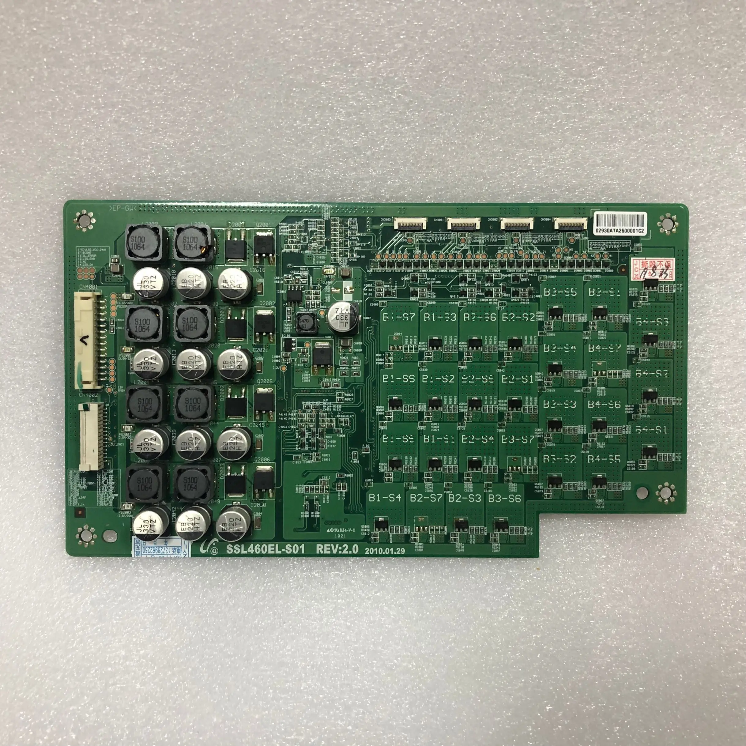 1Pcs/Lote คุณภาพดี Original SSL460EL-S01 REV 2.0 Board KDL-46HX800อุปกรณ์เสริม LED