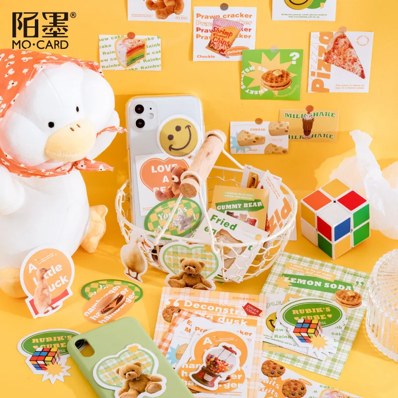 24pcs/lot Kawaii Stationery Stickers Life description series   Diary Planner Stickers Scrapbooking DIY Craft Sticker