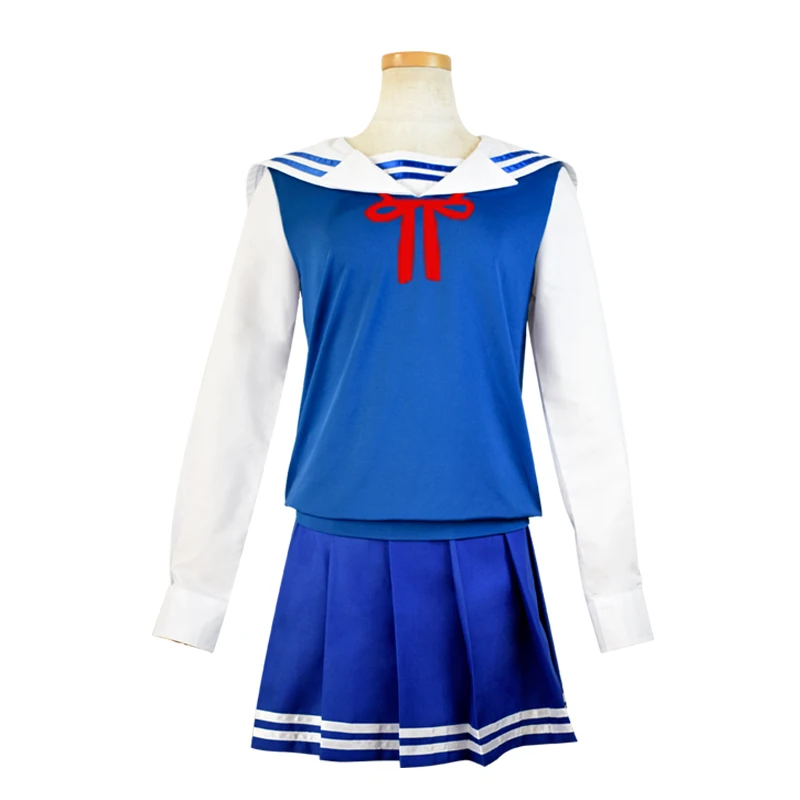 

Unisex Anime Cos Katou Megumi Cosplay Costumes Uniform Dress Custom Size