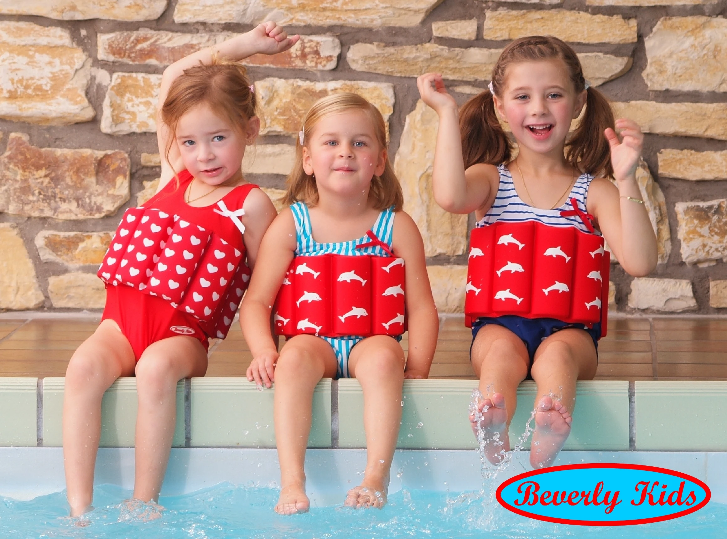 Beverly kids baby swimming wear junior  floating swimsuit life vest UV protection  suit baby infant swimming suit  free shipping