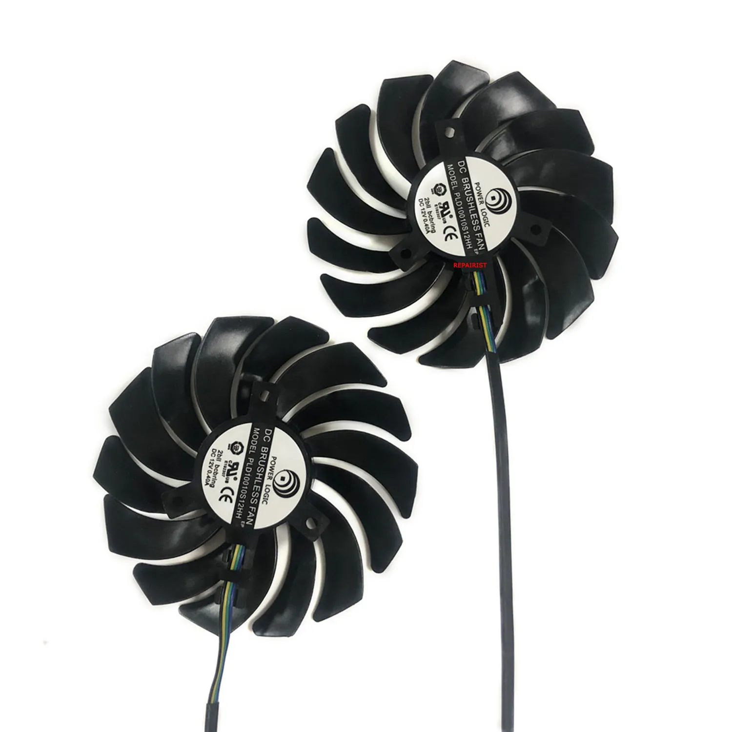 Ventilador de tarjetas gráficas, Enfriador de GPU VGA, PLD10010B12HH,refrigeración de tarjetas de vídeo,Para MSI RTX 3060 VENTUS 2X OC,para MSI RTX