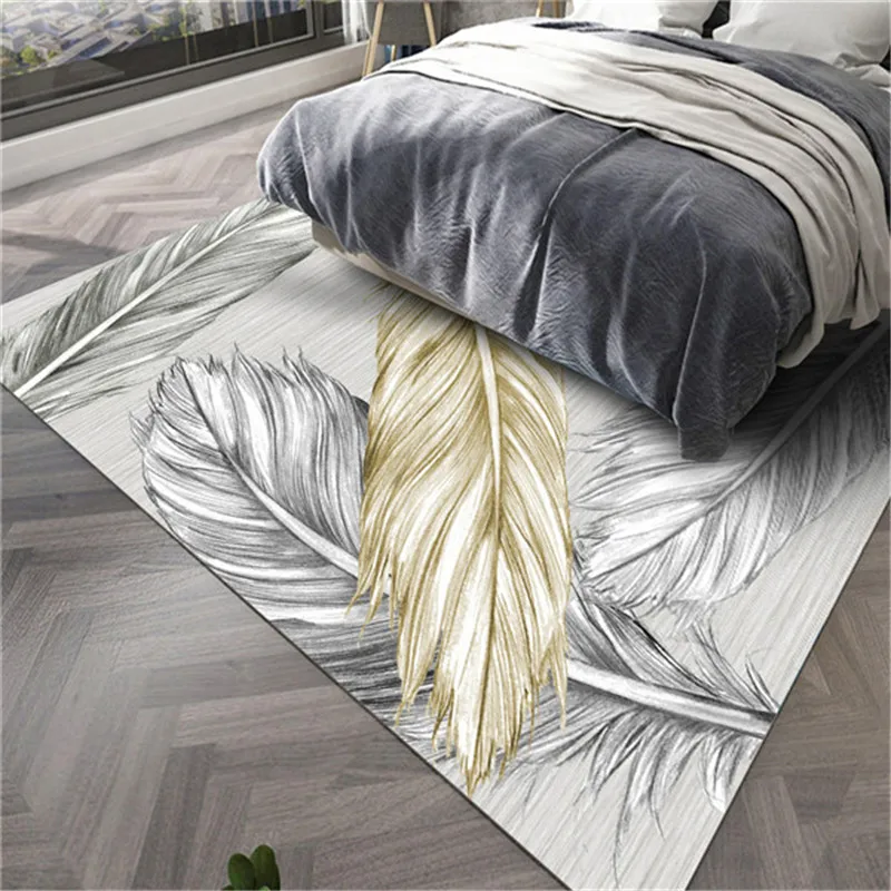 

Chinese Ink Black Gray Carpet Bedroom Kitchen Door Mat Simple Modern Abstract Living Room Floor Mat Carpet Rug Bedroom