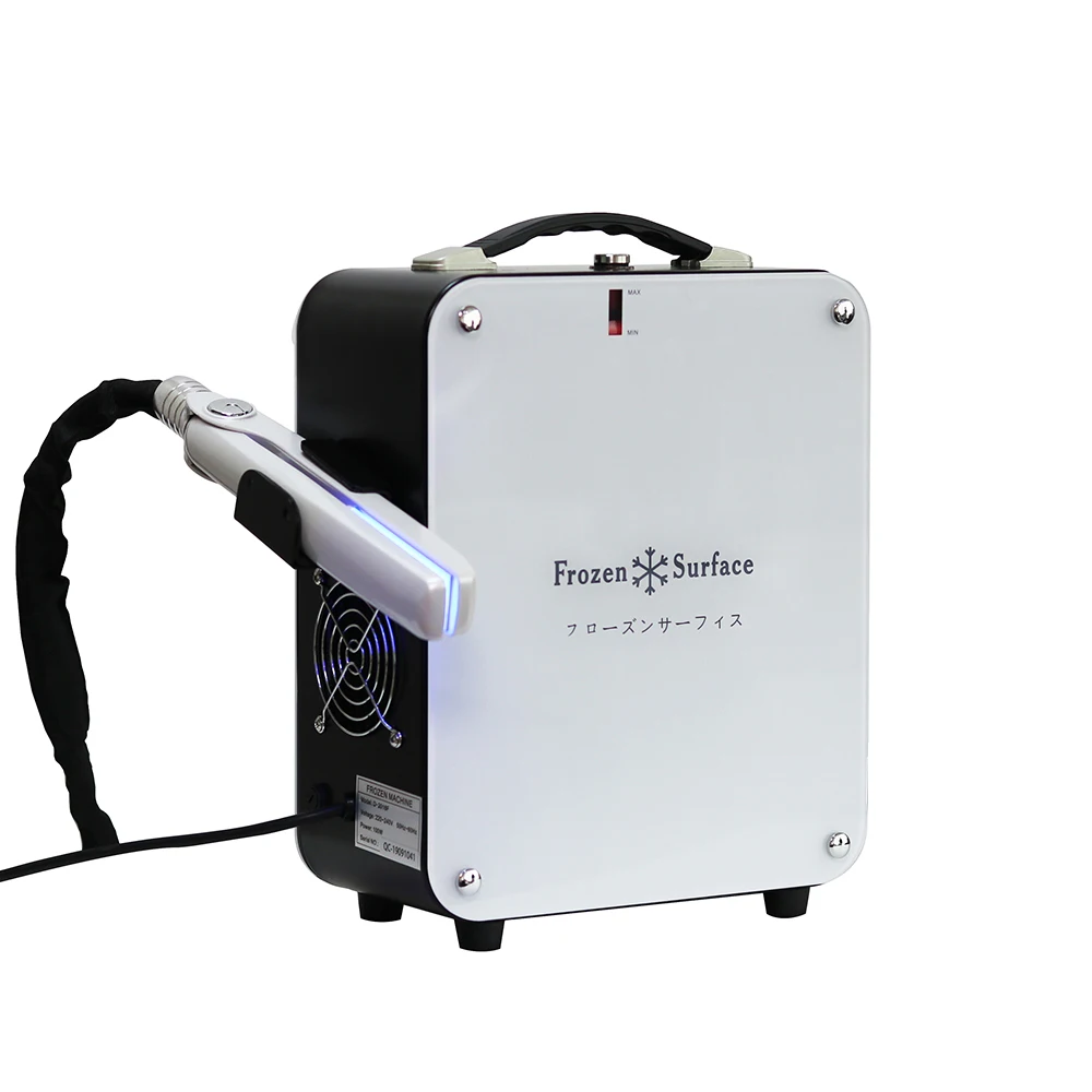 

DTY portable ice cold hair care treatment product flat frozen accessories cryolipolysis private label machine