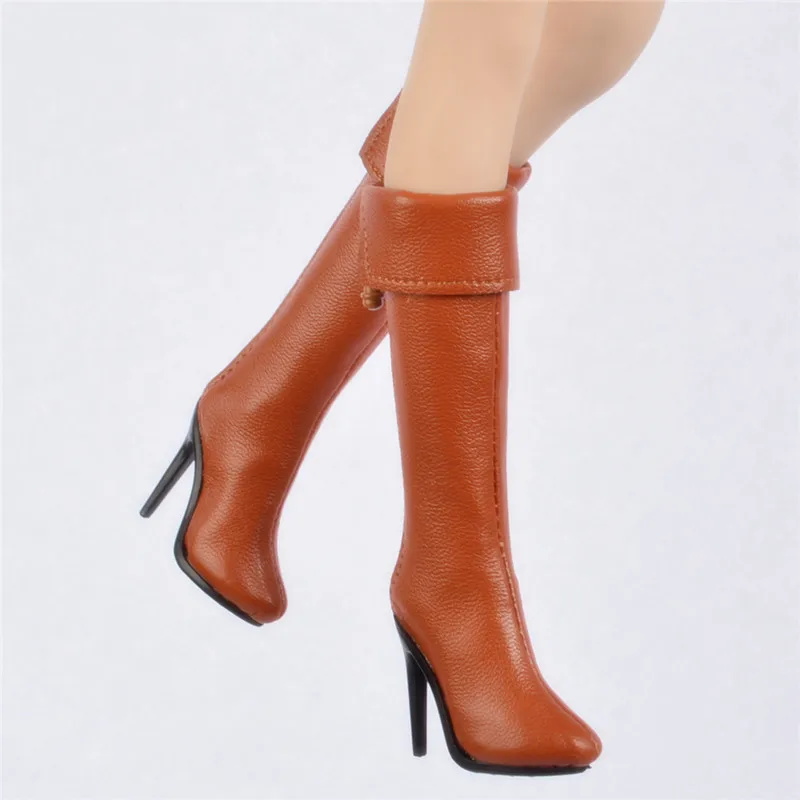 1/6 Scale Female High Heel Boot Shoes for 12inch Action Figure Woman's Body 1/6 Doll Casual Sandals Shoes Boots Doll Accessories