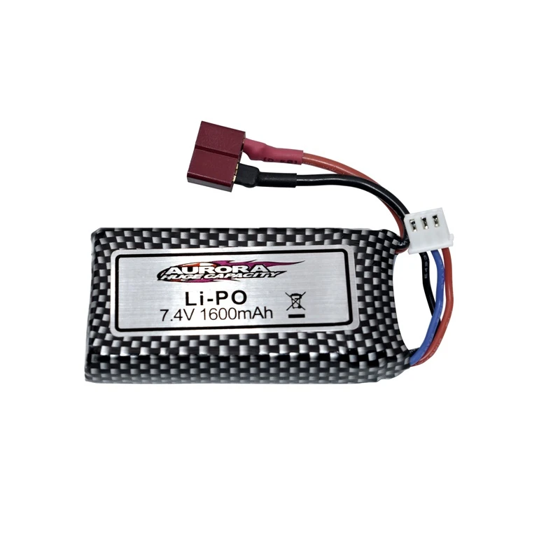 Batería Lipo XLH 9125 para coche teledirigido, recambio Original de 7,4 v, 1600mah, 9125 mah, 1600mah, 1-10 unidades