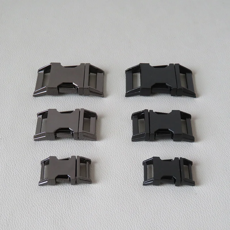 1PCS 15mm 20mm 25mm Heavy Duty Metal Side Release Buckle For Paracord Bracelet Dog Cat Collar Sewing Diy Accessory Belt Hardware