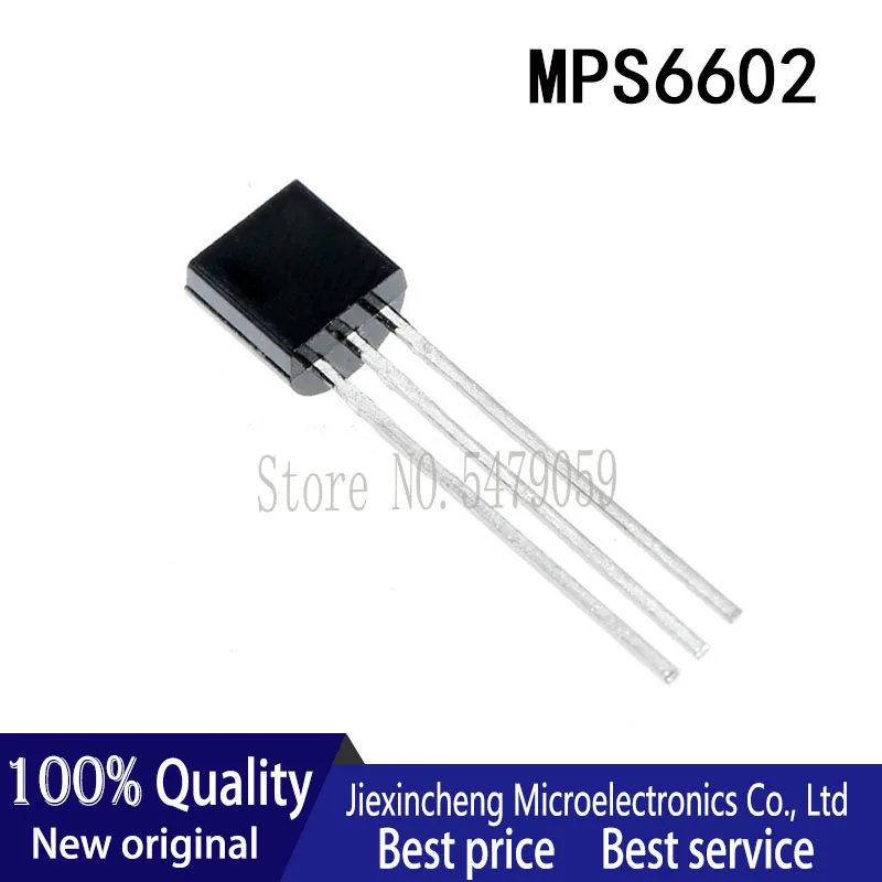 10 PIÈCES MPS6602 6602 2N3391A 3391 2N3391 TRANSISTOR NPN TO-92 Nouveau original