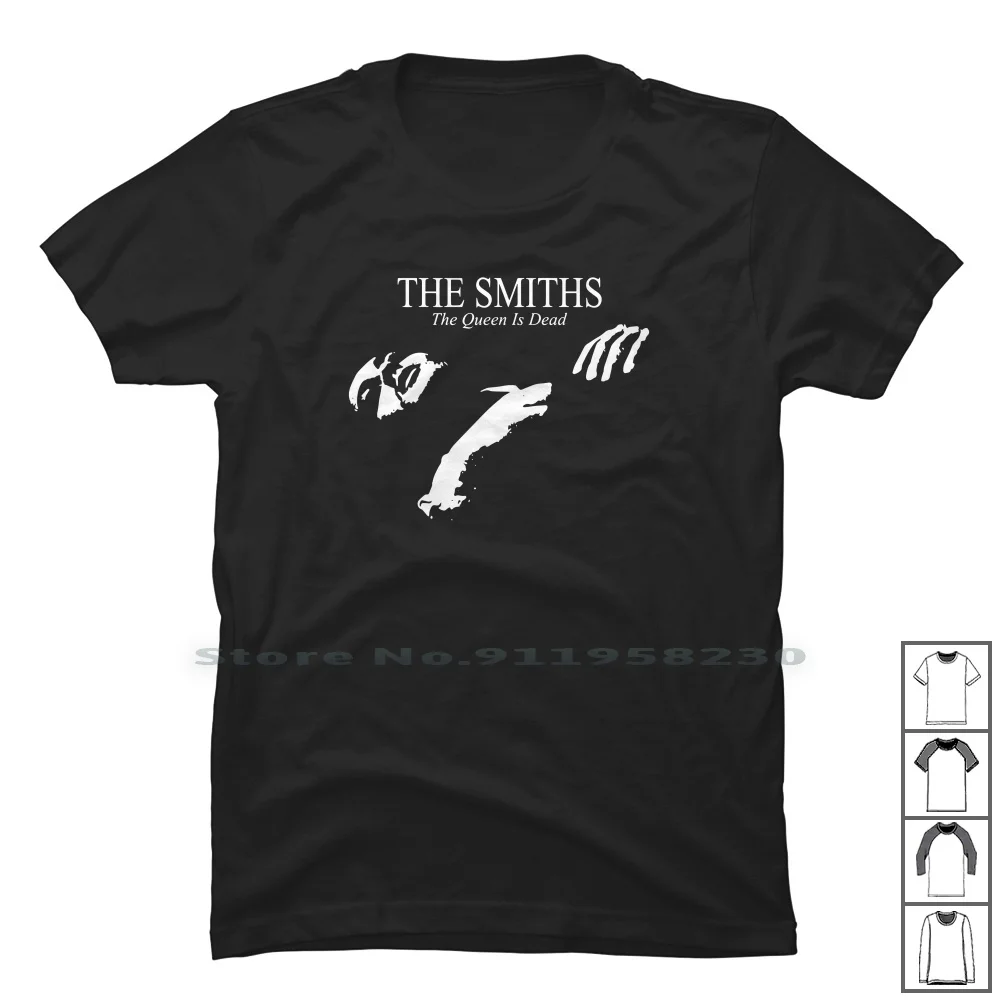 The Smiths The Queen Is Dead T Shirt 100% Cotton Smith Queen Music Humor Fun Sm Ny Mi Funny Music