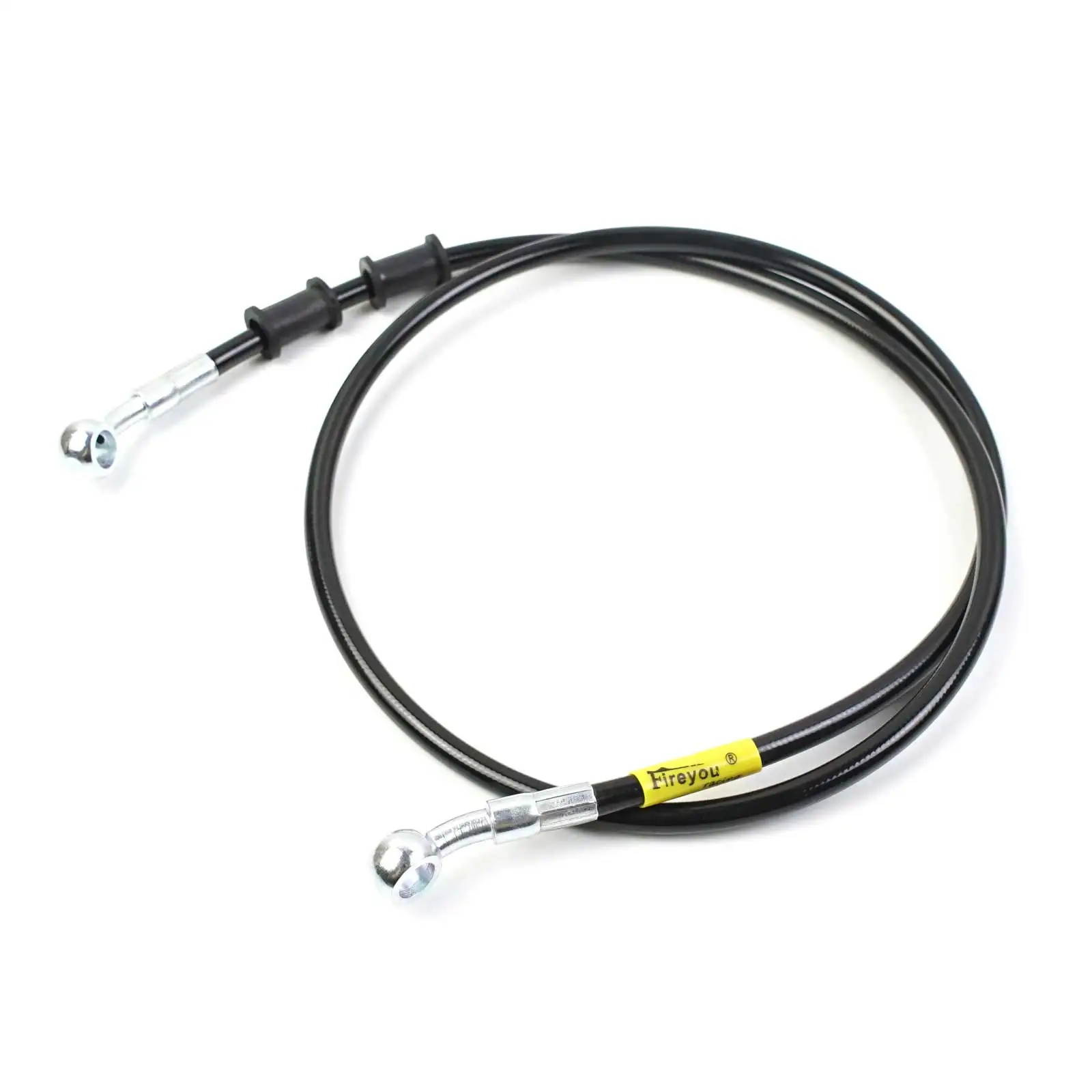 1600mm-2400mm Motorcycle Hydraulic Brake Hose Line Cable 10mm Banjo for Suzuki Kawasaki Yamaha  Pipe Line Braided oil hose