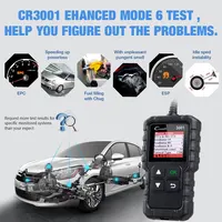 LAUNCH CR3001 Full OBD2 OBDII Code Reader Scan tool OBD 2 X431 Creader 3001 Car Diagnostic tool PK AD310 NL100 OM123 Scanner 4