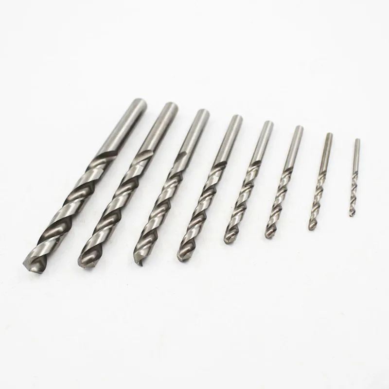 1/5/10PCS HSS-G Twist Drill Bits 1 - 14mm Metal Jobber Drills for Steel Iron Wood Plastic