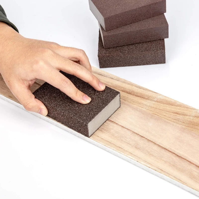 Sanding Sponge Blocks Coarse Medium Fine Block Buffs Accessories With Washable Superfine Buffer