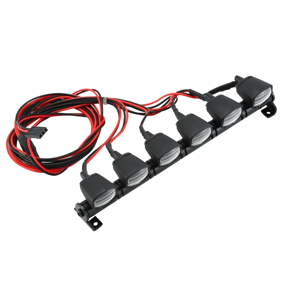 RC car night light 150MM Multi-function LED Light Bar 4.8~6V RC Car LED For RC Crawler Traxxas TRX-4 TRX4 D90 Axial SCX10 90046